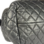 Chanel Black Caviar Quilted Coco Cocoon Bowler Bag 2009