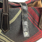 Vivienne Westwood Plaid Orb Tote Bag
