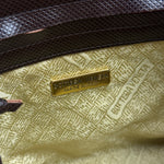 Bottega Veneta Nylon Leopard Print Handbag