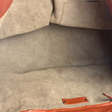 Bottega Veneta Brown Leather Intrecciato Trim Cesta Tote