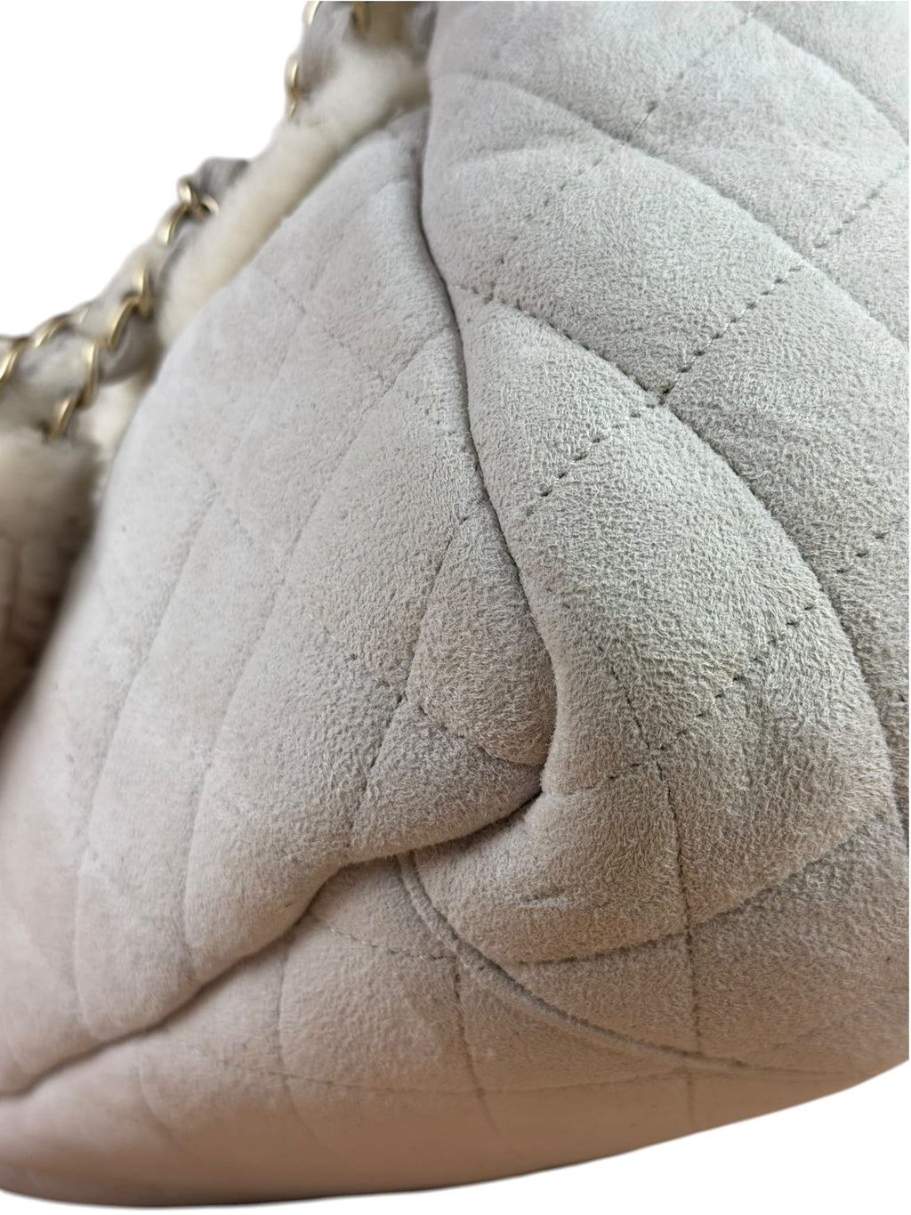 Chanel Shearling Accordion Flap Bag 2004