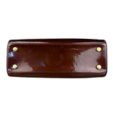 Louis Vuitton Bronze Monogram Vernis Brea MM 2Way Handbag