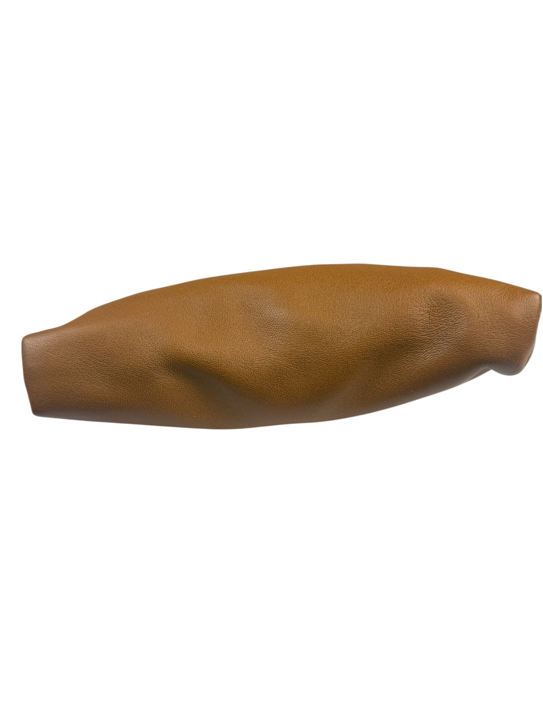 Longchamp Camel Leather Cosmetic Pouch