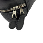 Balenciaga Black Leather Triangle Two-Way Bag