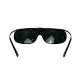 Salvatore Ferragamo Coveted Rimless Shield Masks Sunglasses