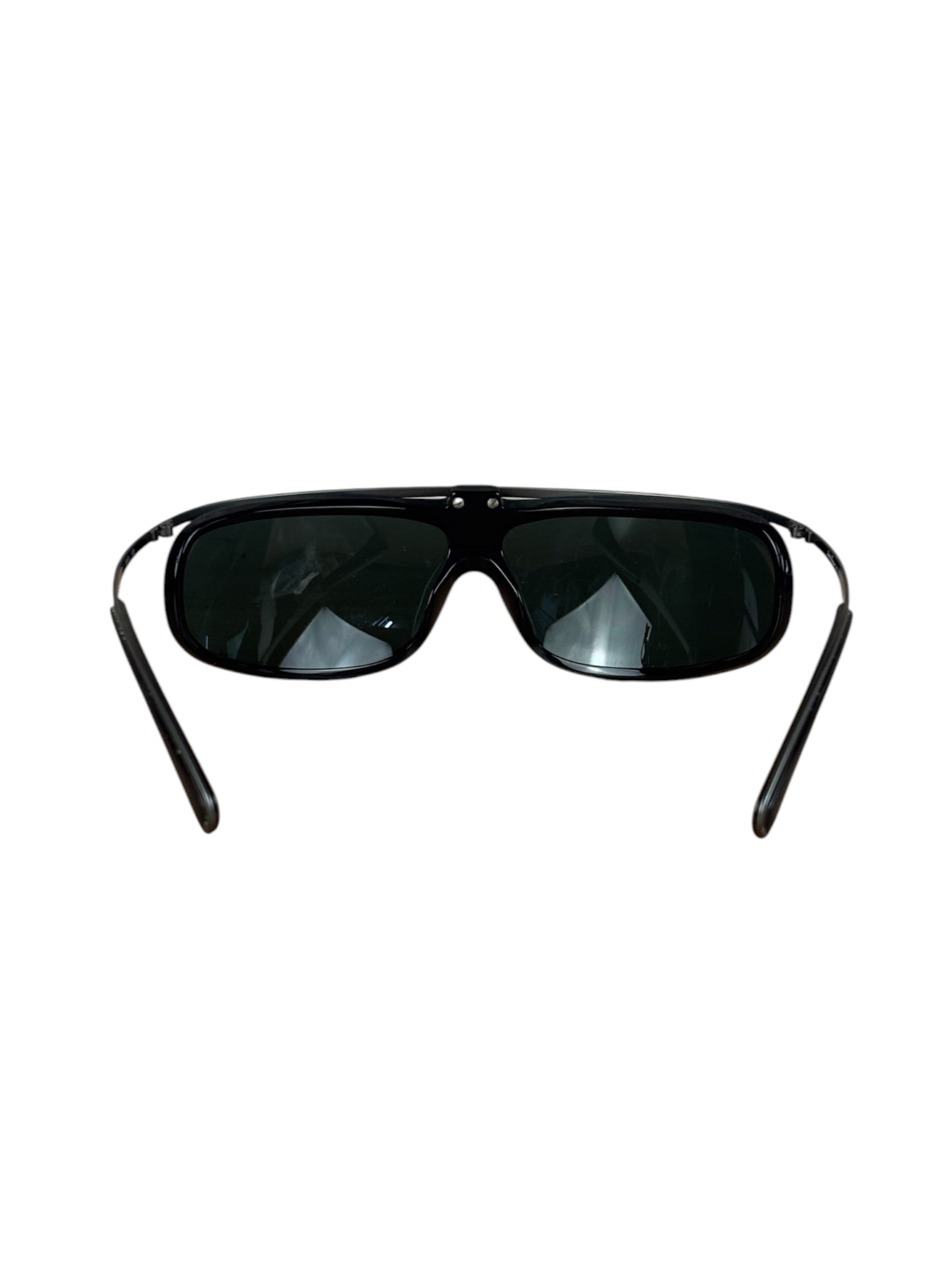 Salvatore Ferragamo Coveted Rimless Shield Masks Sunglasses