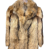 Vintage Golden/Brown Fox Fur Coat