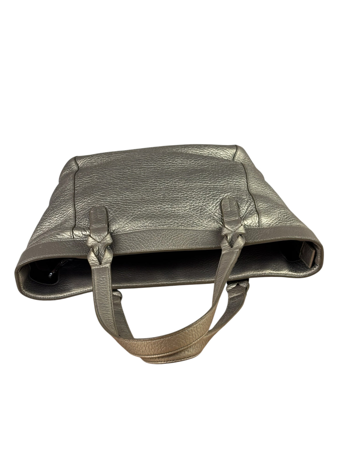 Loewe Anagram Metallic Leather Tote