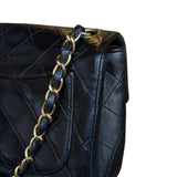Chanel Black Leather Classic Mini Flap Bag ‘94-‘96