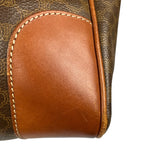 Celine Vintage Macadam Weekender Boston Bag