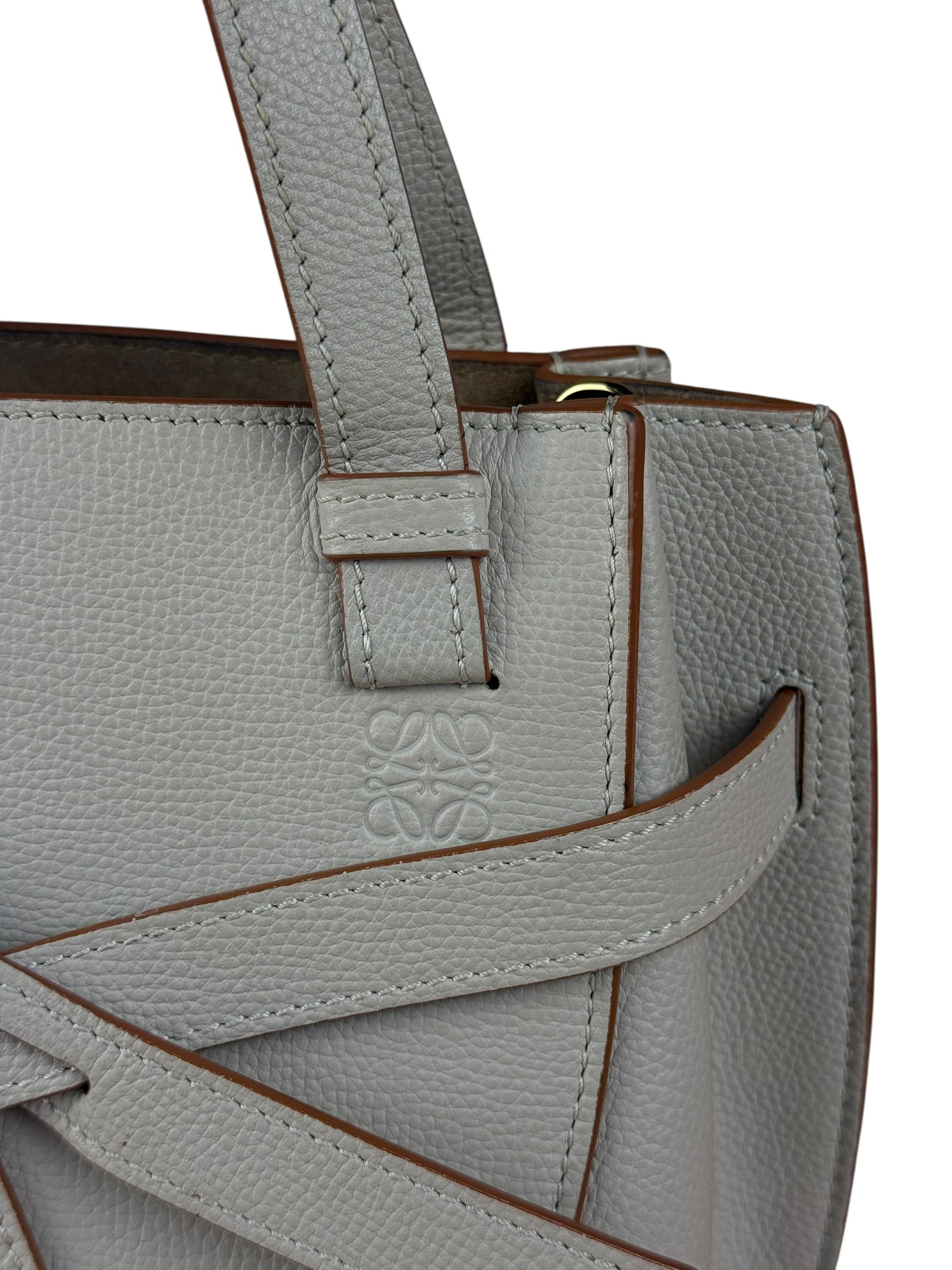 Loewe Gate Leather 2Way Top Handle Tote Bag