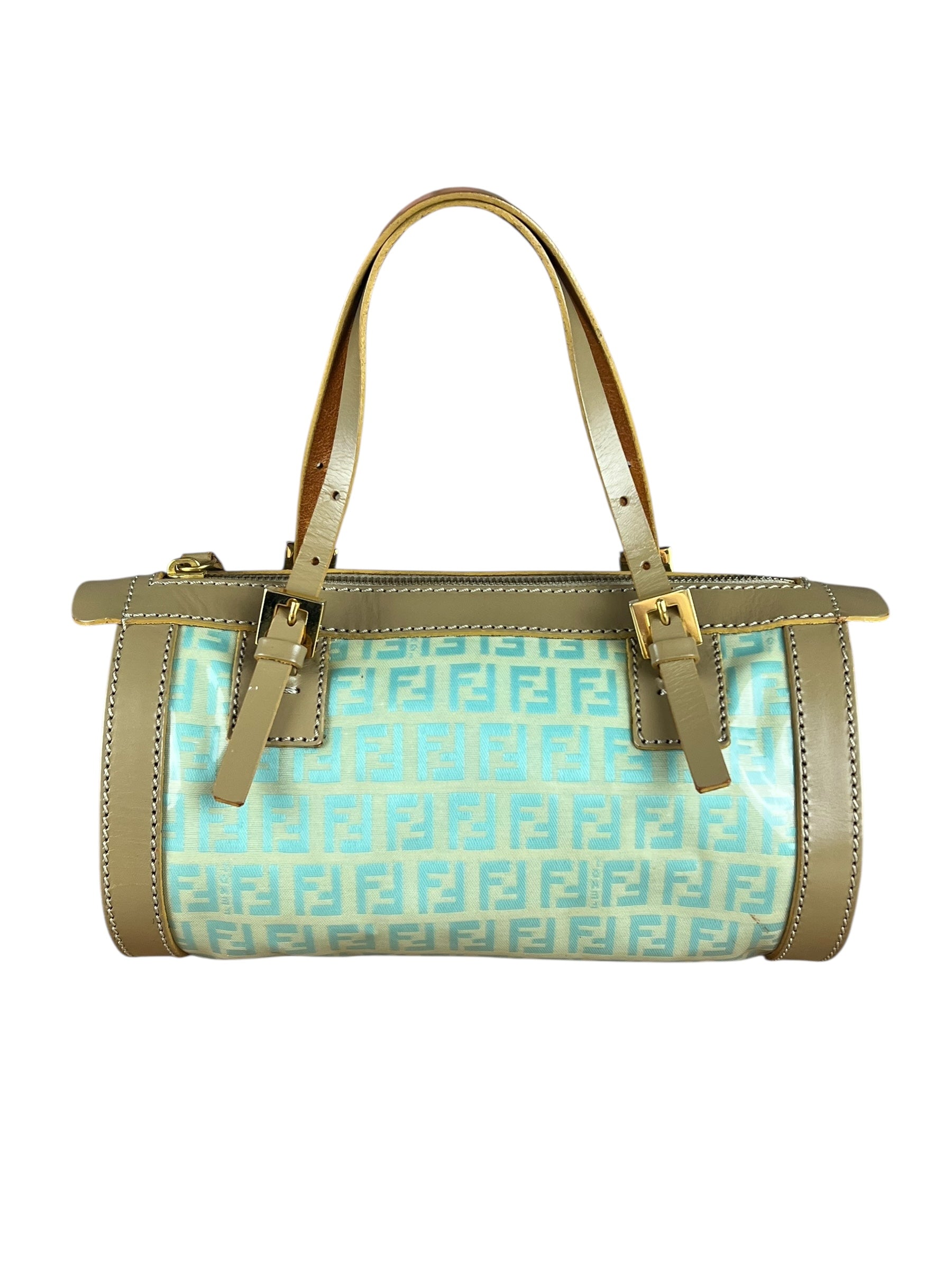 Fendi Forever Bauletto Vinyl Handbag