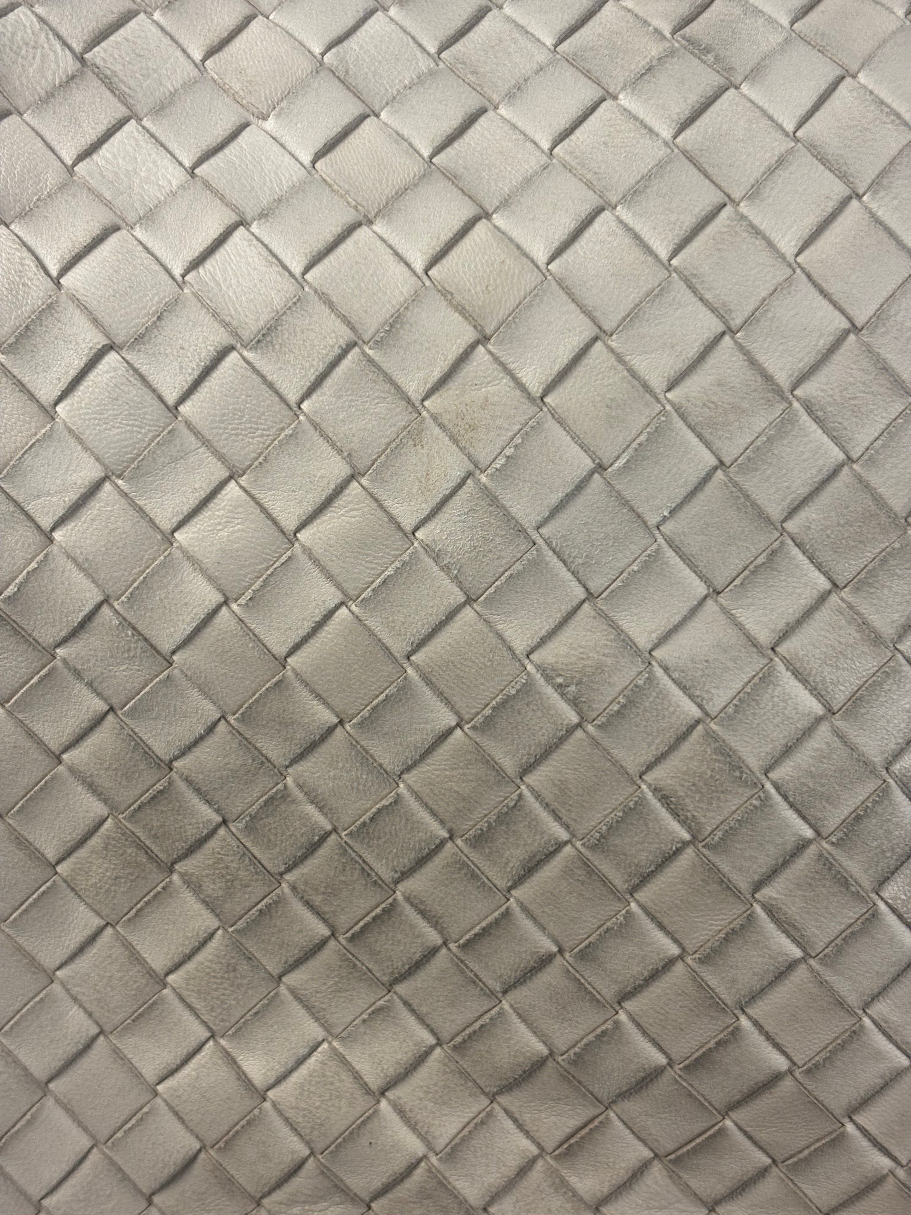 Bottega Veneta Vintage Beige Intrecciato Crossbody
