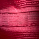 Prada Re-Edition Saffiano Leather Shoulder Bag Red