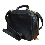 Chanel Black Caviar Leather Vanity 2Way Handbag '96-'97