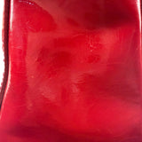 Miu Miu Glossy Candy Red Patent Leather Tote Bag