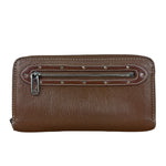 Louis Vuitton Brown Leather Suhali Zippy Wallet
