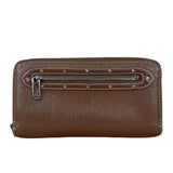 Louis Vuitton Brown Leather Suhali Zippy Wallet
