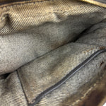 MCM Monogram Stripe Camera Crossbody