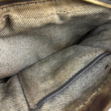 MCM Monogram Stripe Camera Crossbody