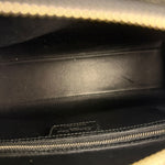 Christian Dior Rare Black/Navy Croc Embossed Lady Dior Handbag