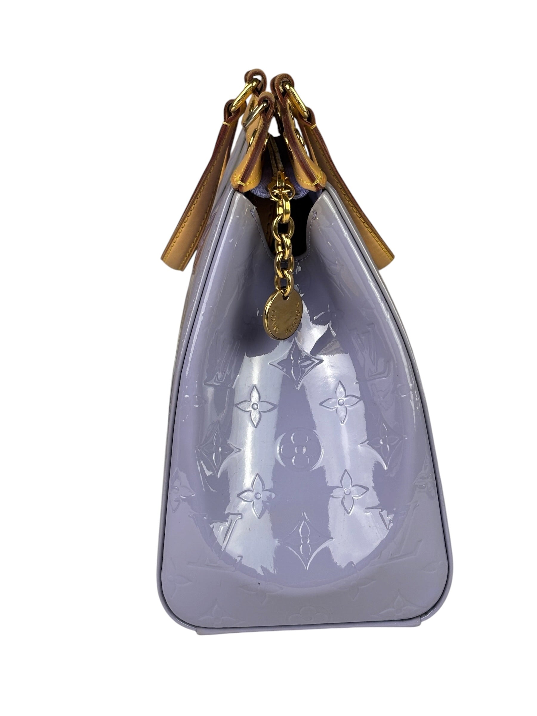 Louis Vuitton Lilac Vernis Monogram Brea Two-Way Bag
