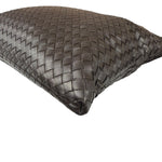 Bottega Veneta Brown Leather Woven Intrecciato Crossbody Bag