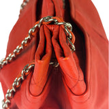 Chanel Red Quilted Leather Natural Beauty Chain Tote 2010