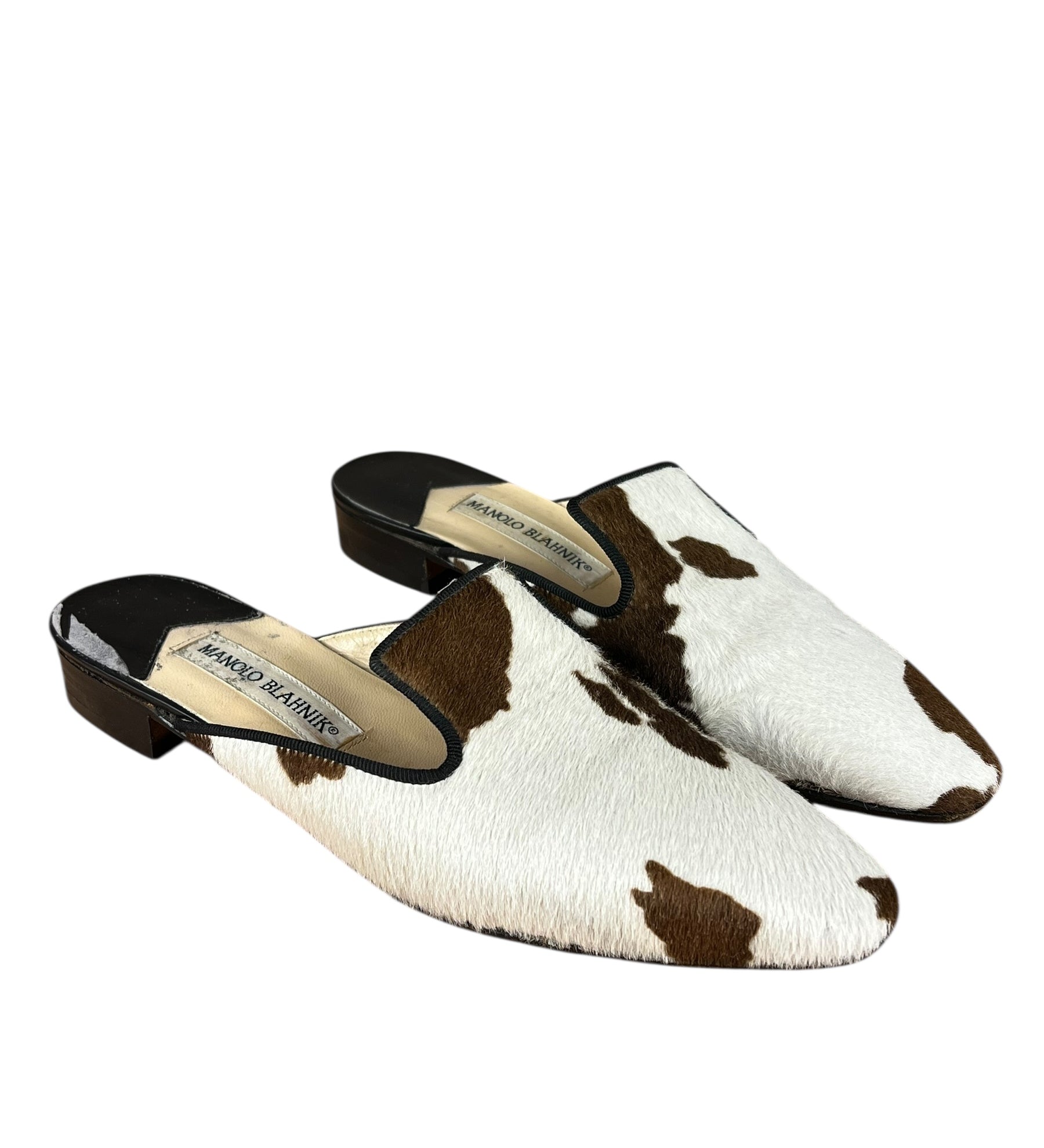 Manolo Blahnik Pony Hair Mule