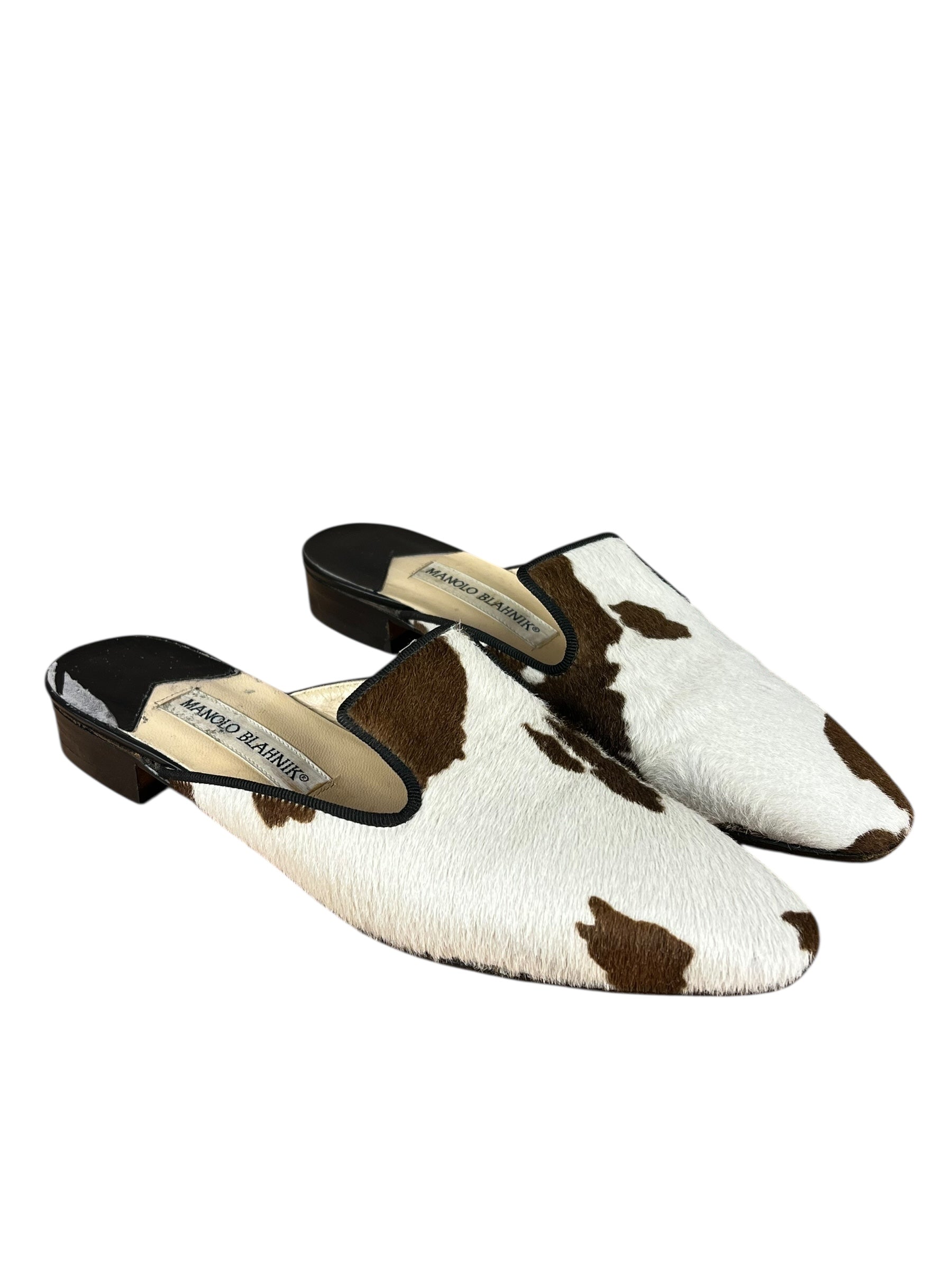 Manolo Blahnik Pony Hair Mule