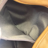 Gucci Vintage Brown Canvas Zip Tote