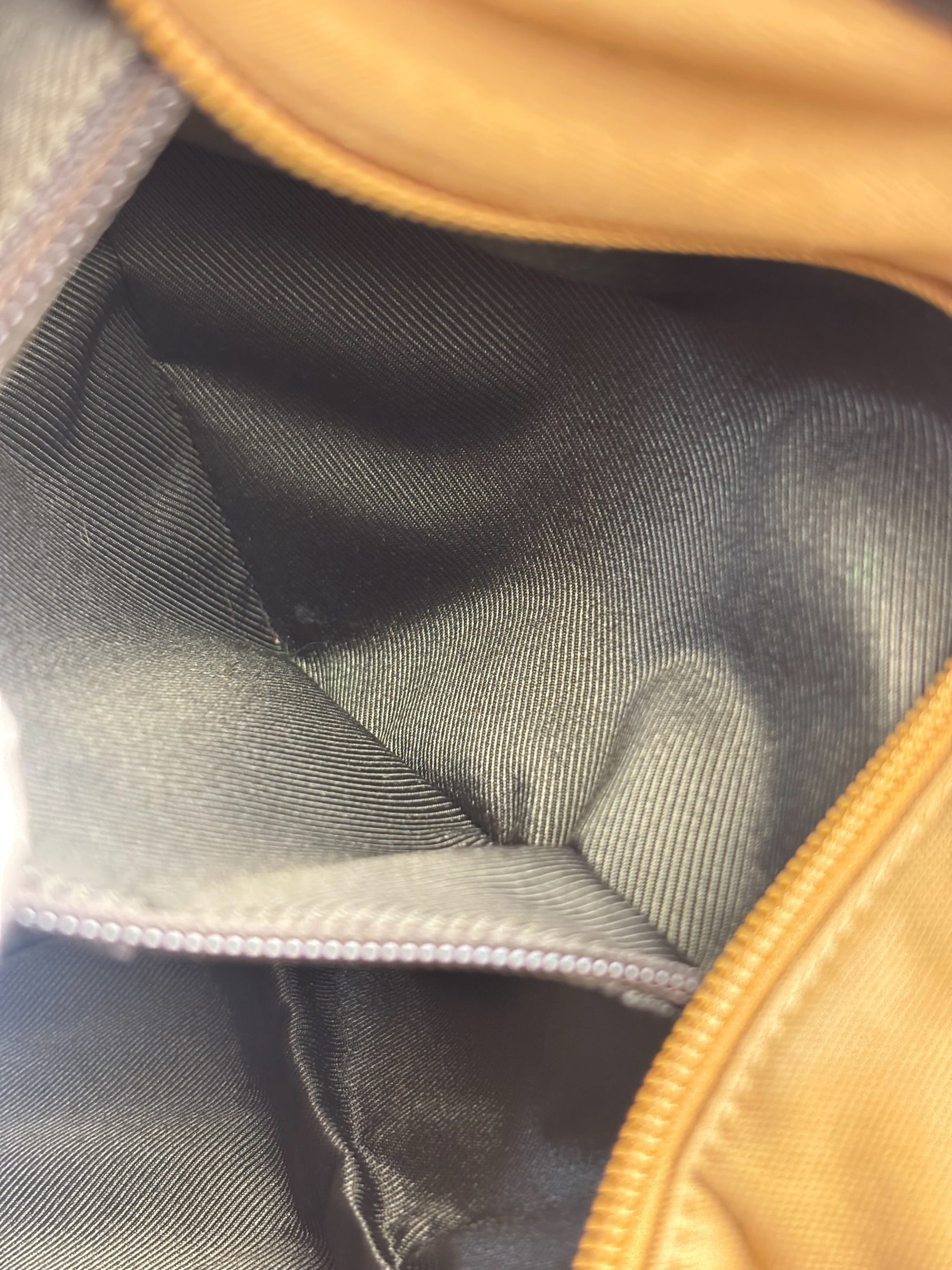 Gucci Vintage Brown Canvas Zip Tote