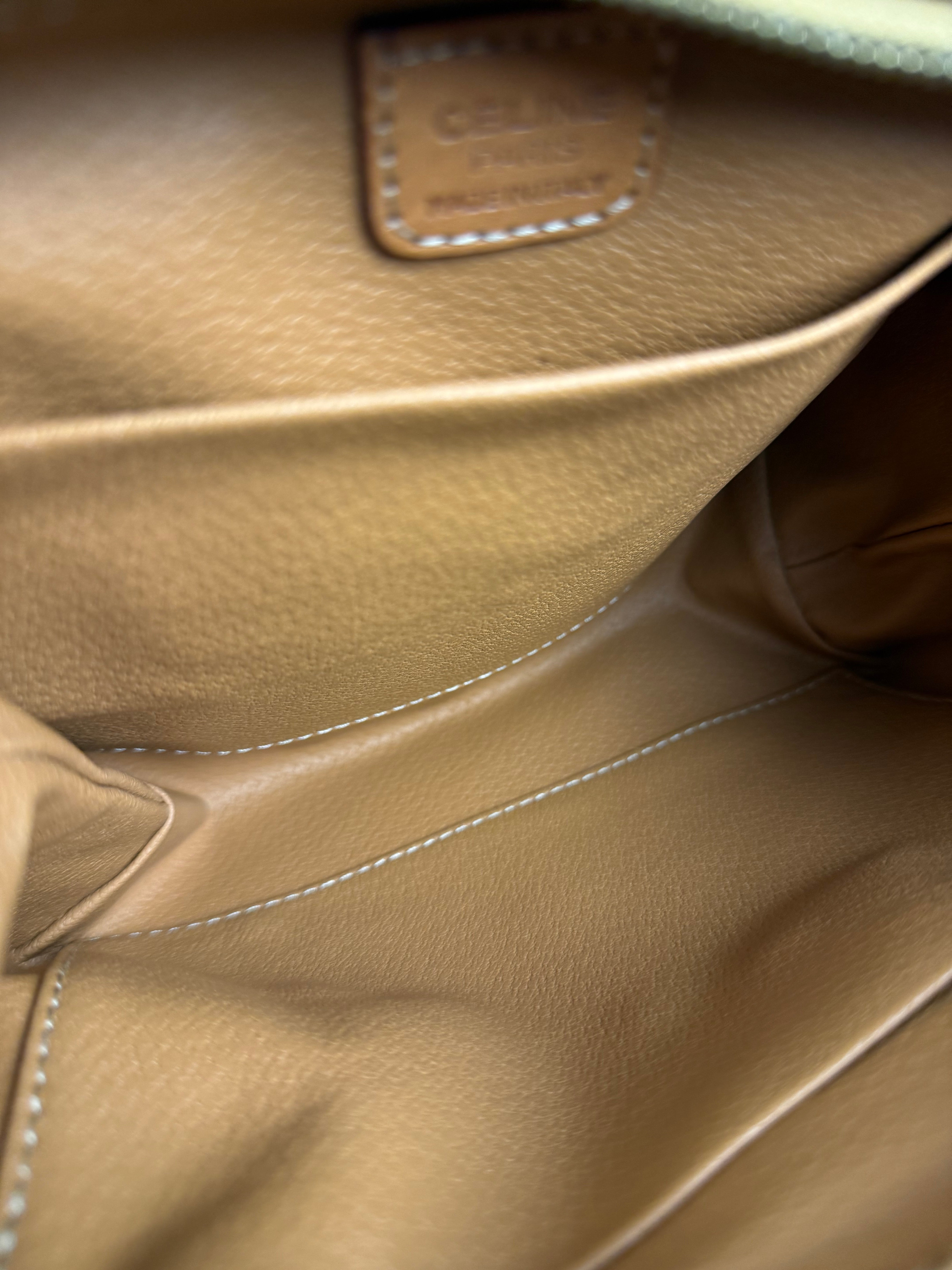 Celine Vintage Macadam Travel Pouch