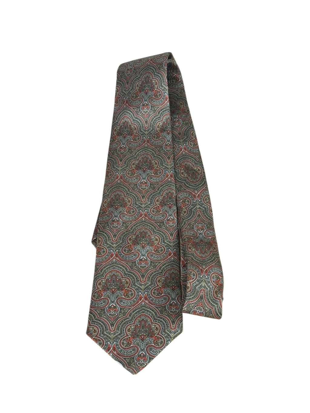 Silk Accents Mosaic Print Tie