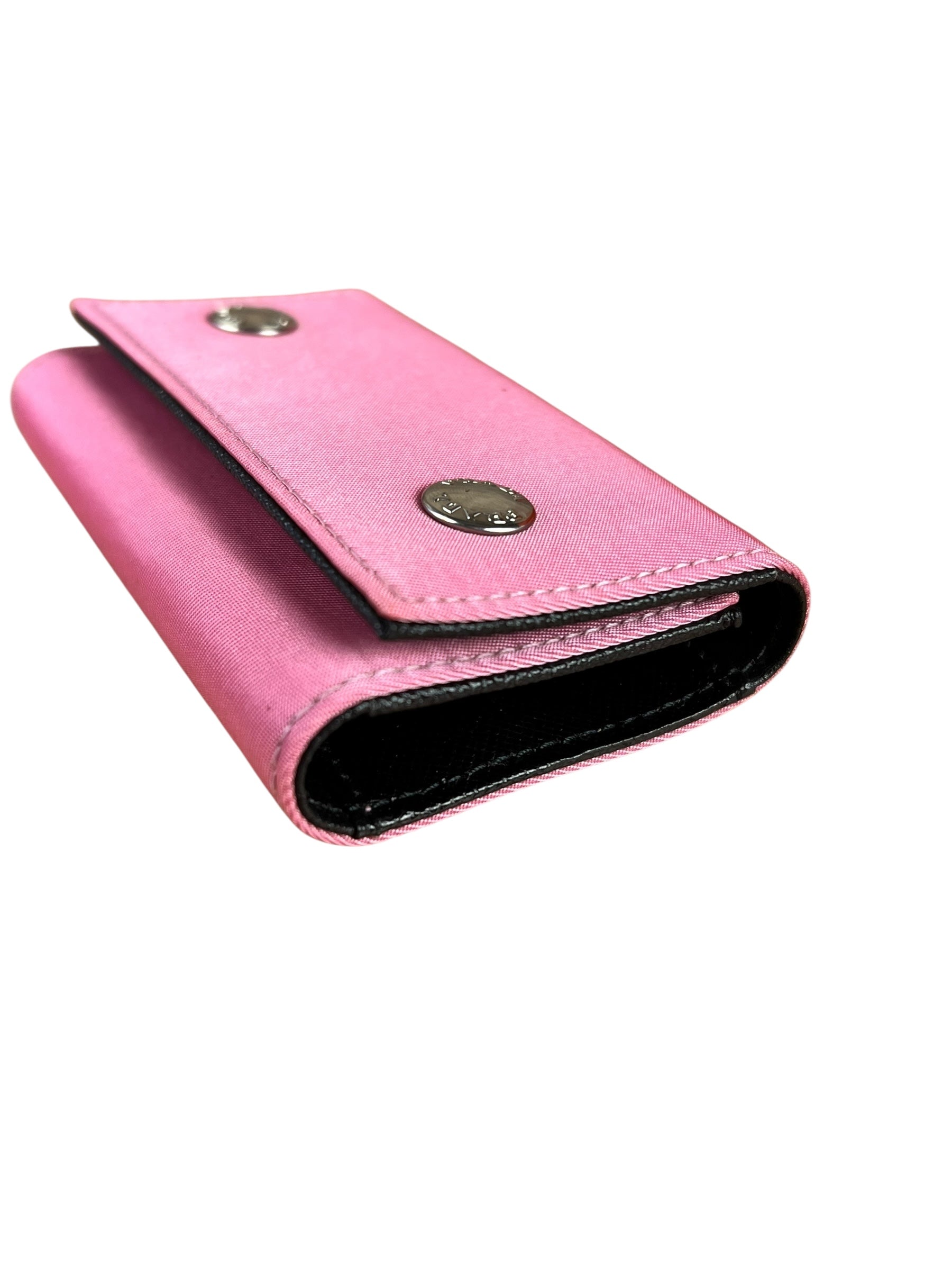 Prada Pink Nylon Key Holder