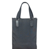 Christian Dior Vintage Black Logo Print Canvas Tote