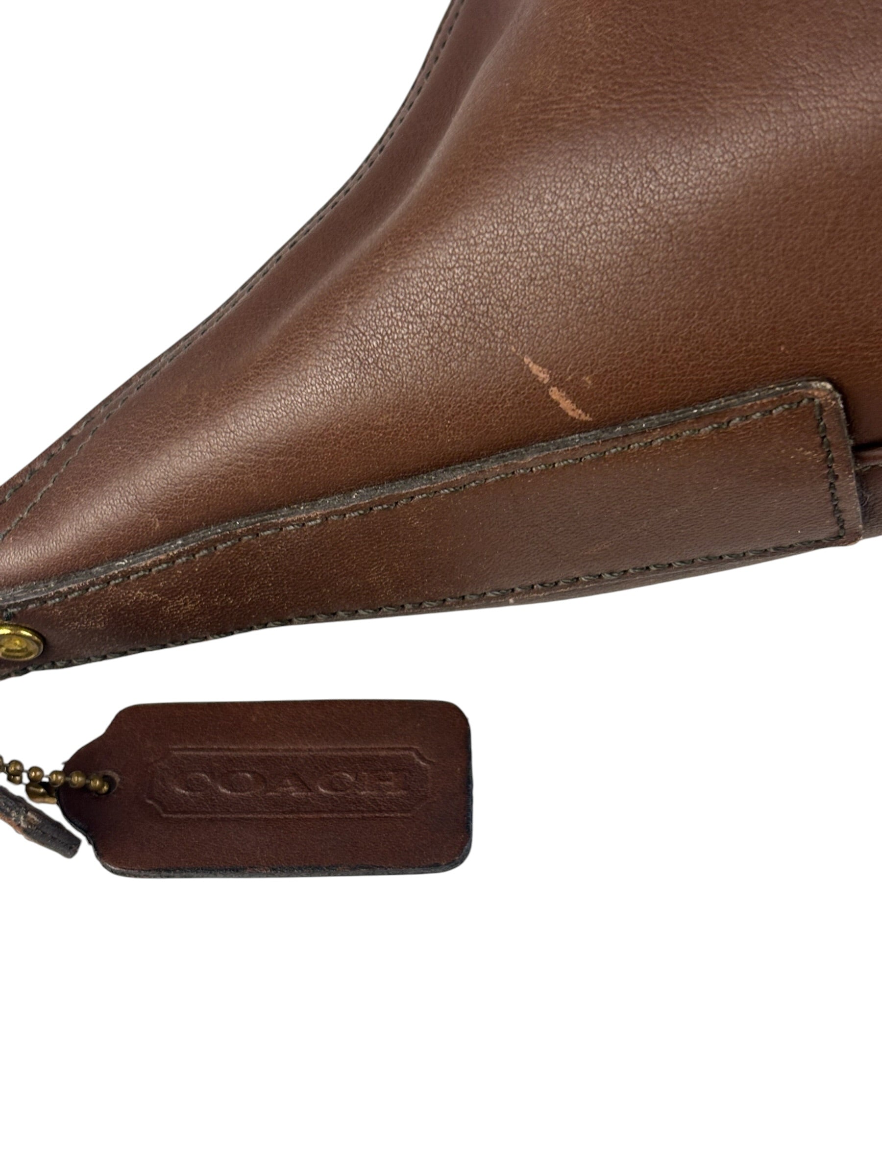 Coach Vintage Tan Brown Legacy West Hobo Bag