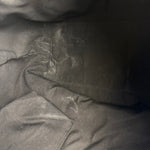 Gucci GG Vintage Black Canvas Shoulder Tote