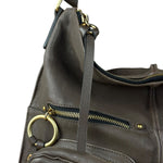 Chloé See by Chloé Brown Leather Pocket Shoulder Bag