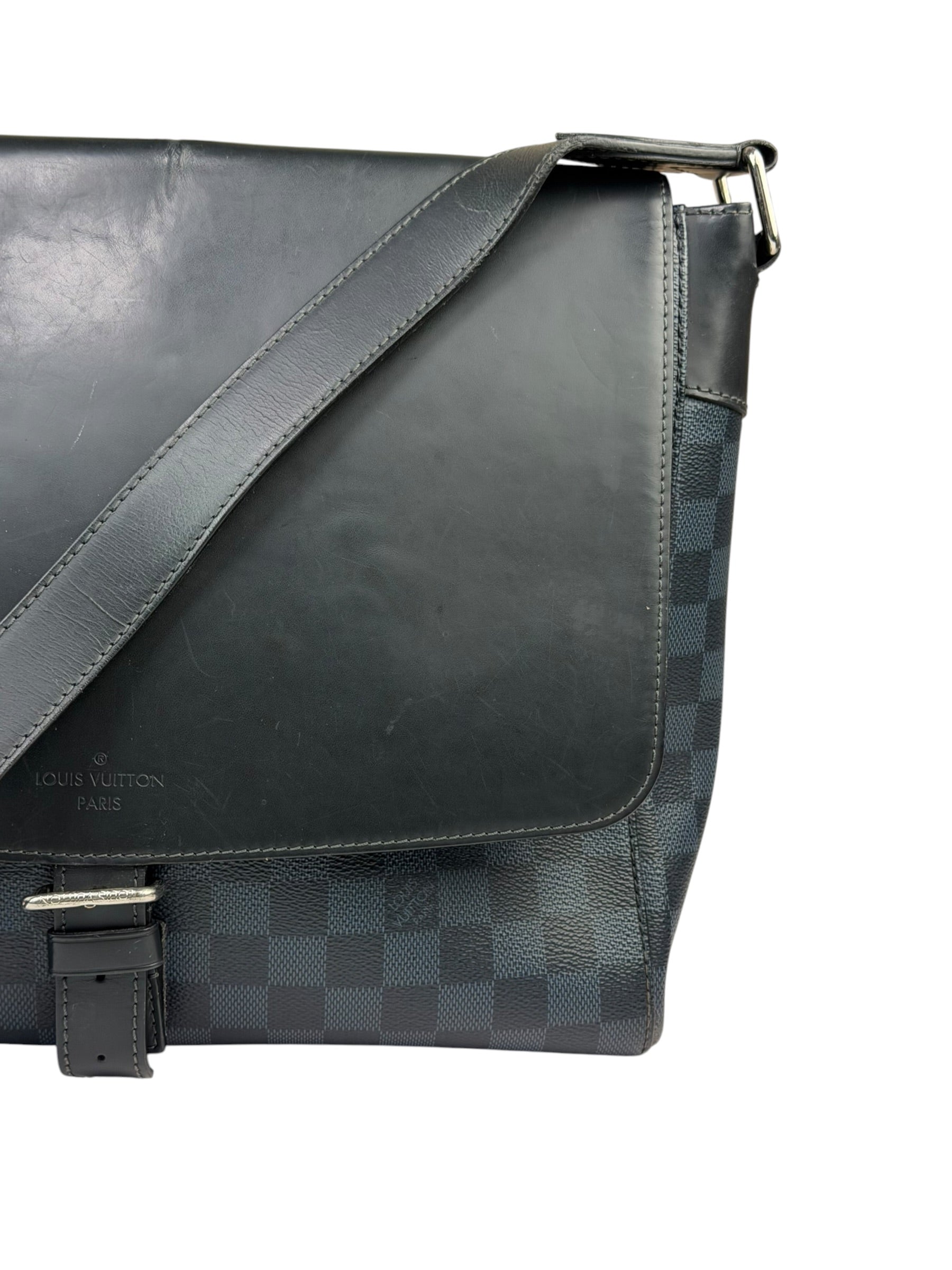 Louis Vuitton Damier Cobalt Newport Messenger Bag GM