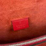 Gucci Red/Beige Dionysus GG Supreme Shoulder Bag