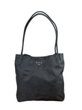 Prada Black Tessuto Nylon Tote Bag