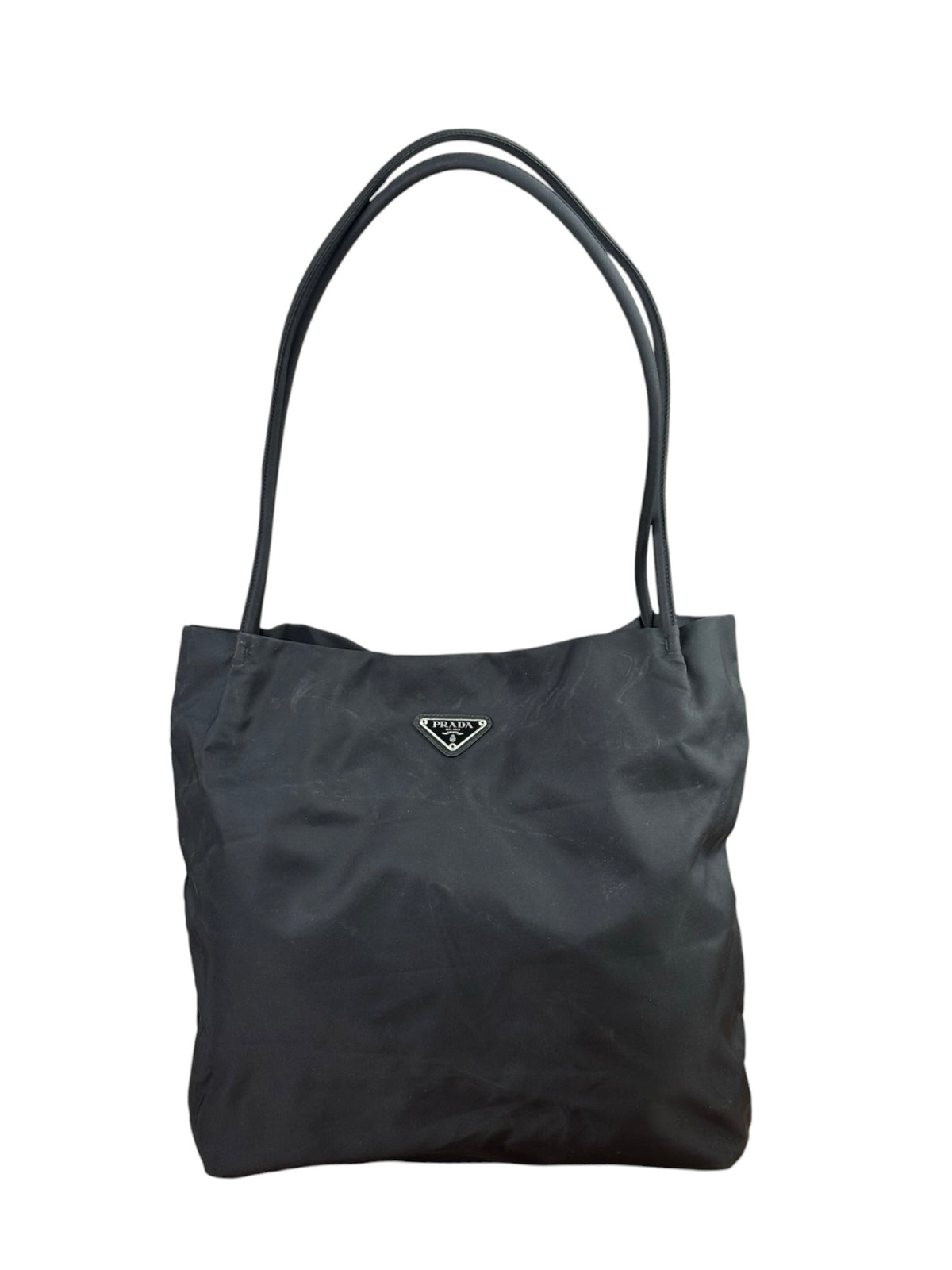 Prada Black Tessuto Nylon Tote Bag