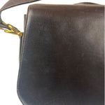 Celine Horse Carriage Dark Brown Leather Shoulder Bag