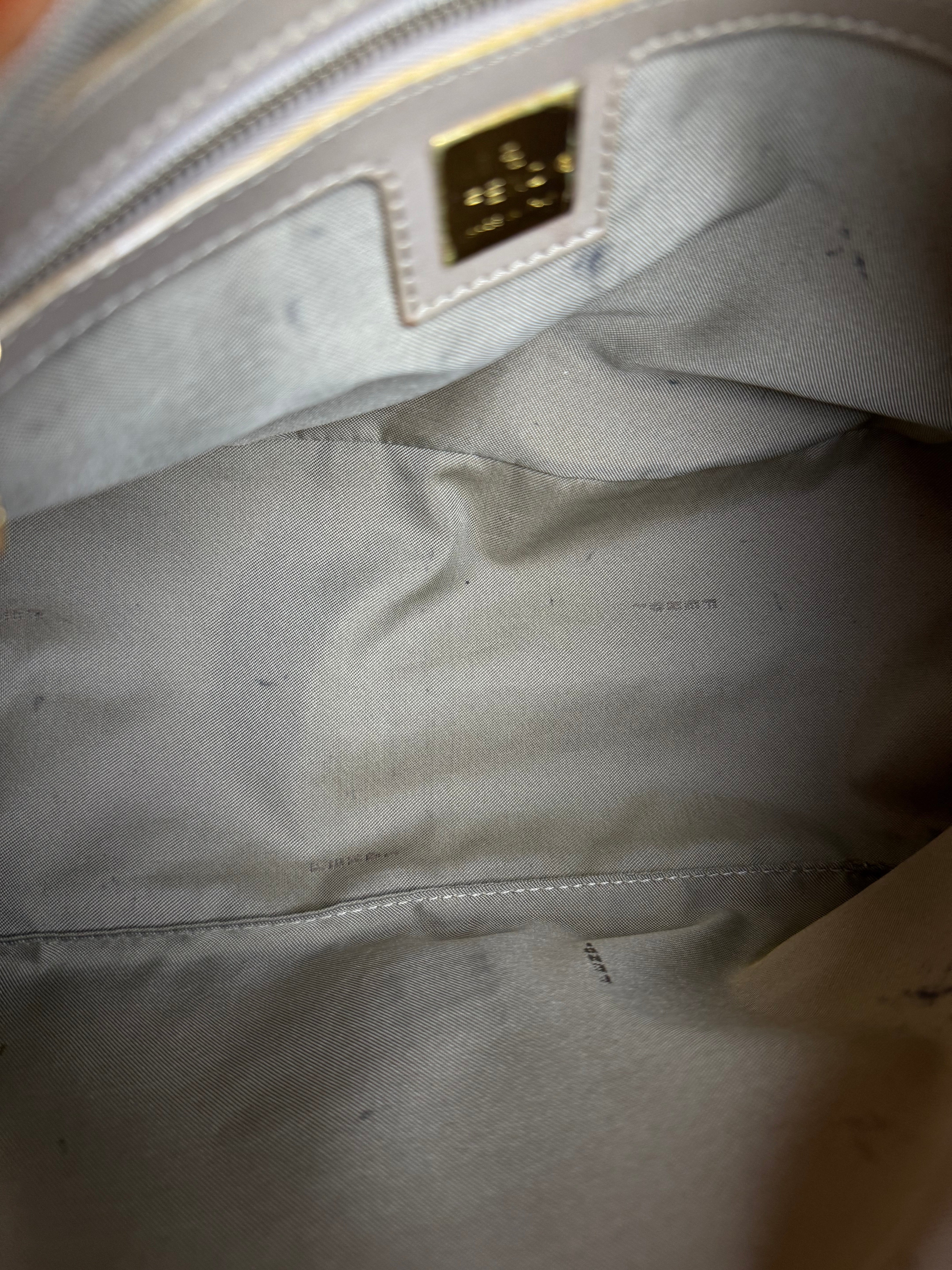 Fendi PVC FF Mamma Baguette Orange