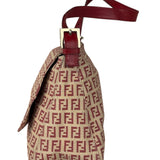 Fendi Vintage Red FF Mamma Baguette