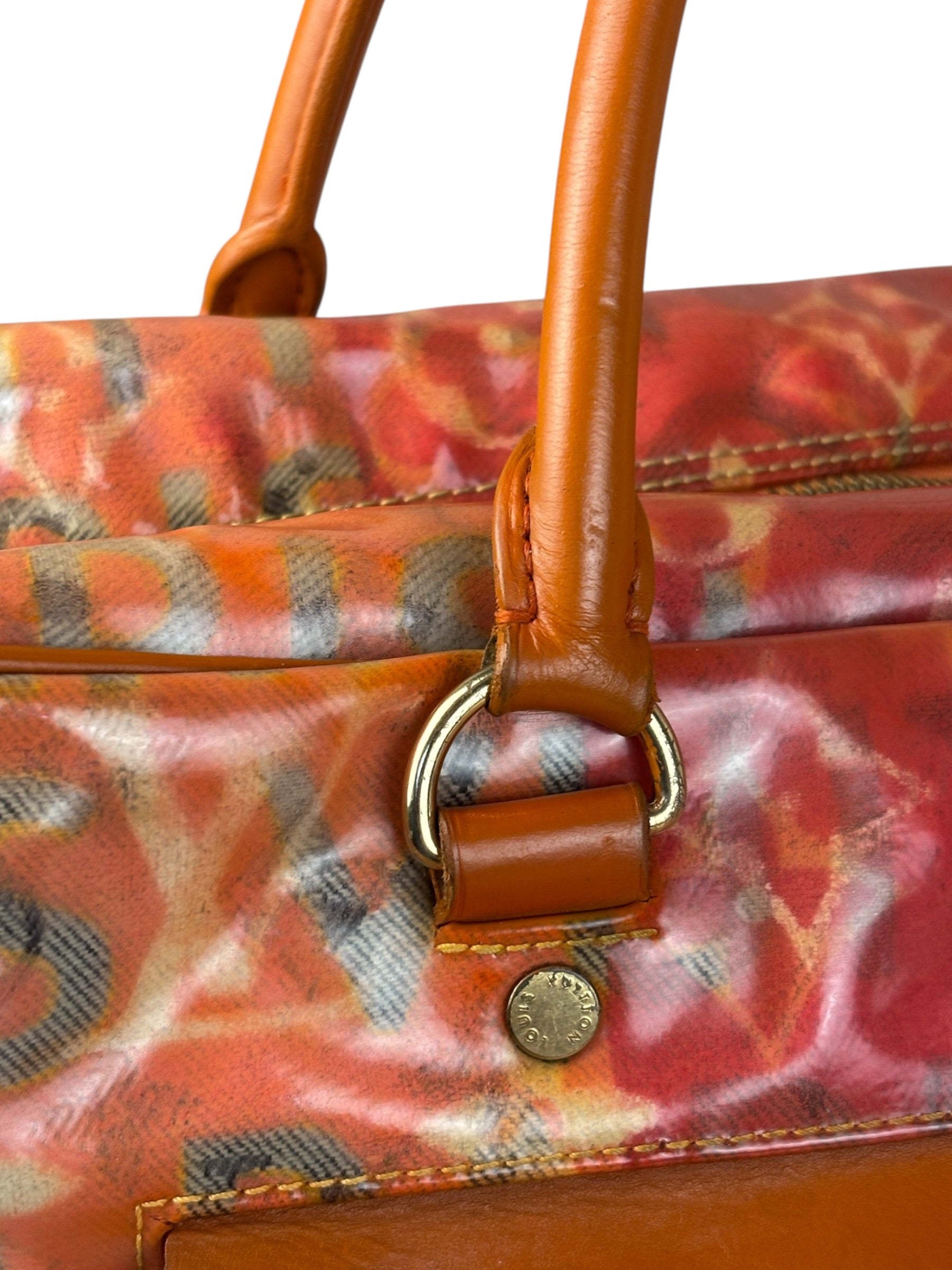 Louis Vuitton Richard Prince Monogram Pulp Weekender PM