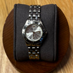 Eddie Bauer Silver Circle Dial Stainless Silver Band