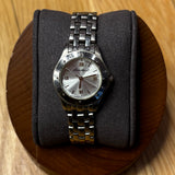 Eddie Bauer Silver Circle Dial Stainless Silver Band