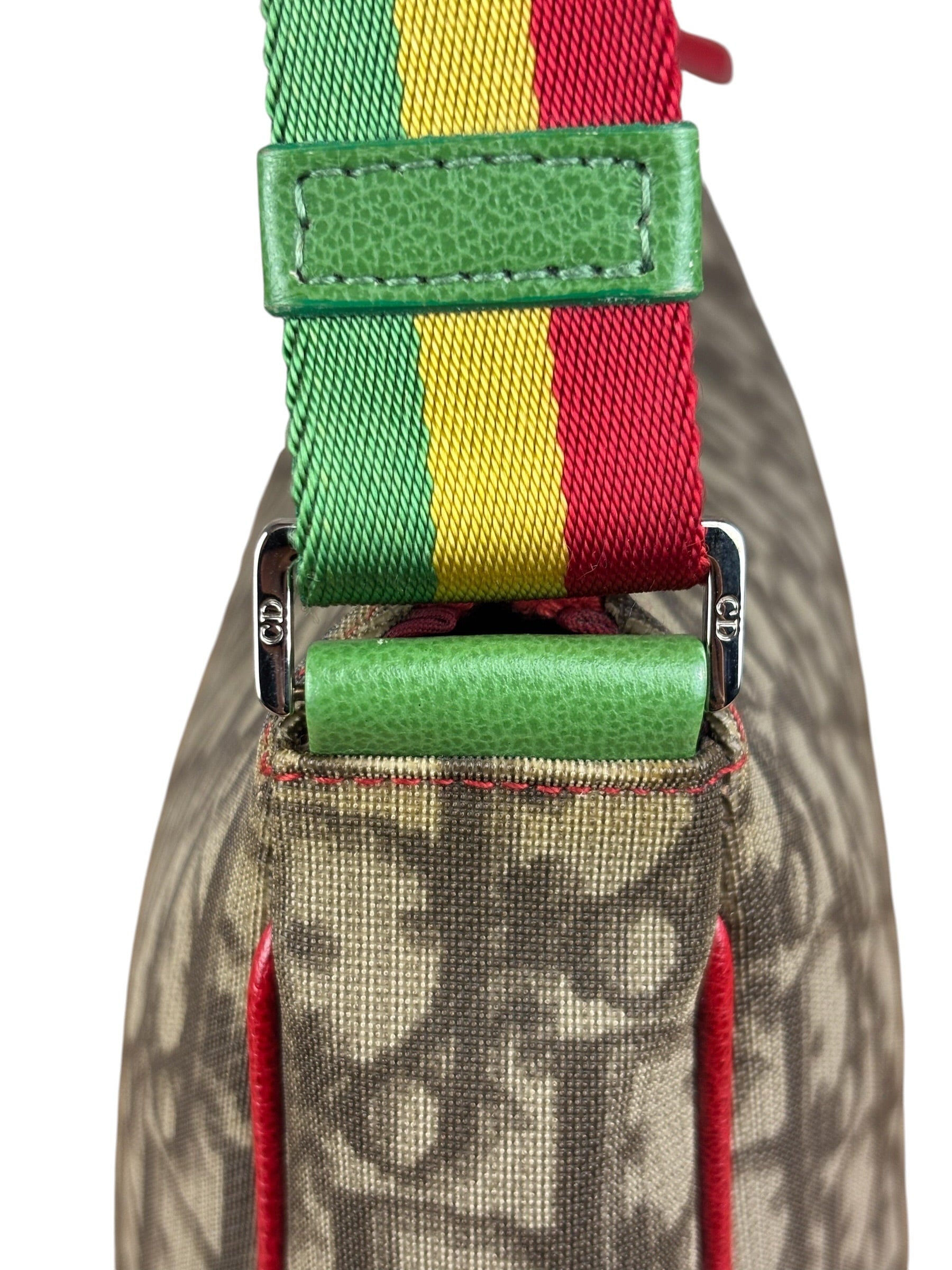 Christian Dior Vintage Rasta Trotter Crossbody Bag